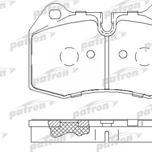 Колодки тормозные передние к-кт