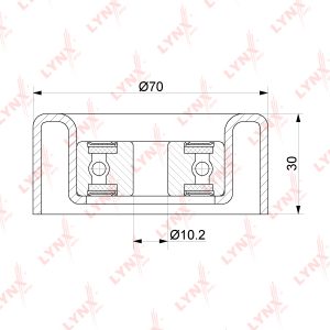 Ролик дополнительный руч. ремня