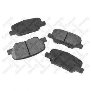 Колодки тормозные задние дисковые к-кт