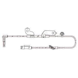 Датчик ABS передний левый