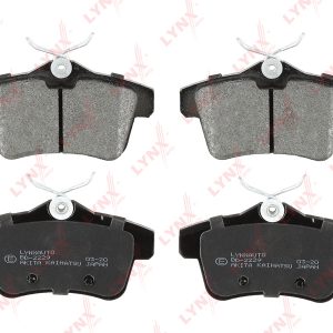 Колодки тормозные задние дисковые к-кт