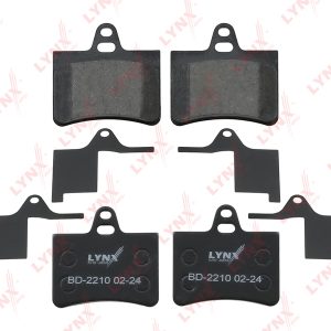 Колодки тормозные задние дисковые к-кт