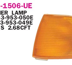 Указатель поворота правый желтый