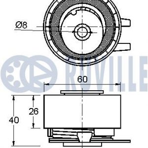 Ролик-натяжитель ремня ГРМ