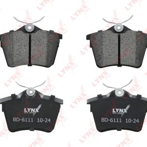 Колодки тормозные задние дисковые к-кт