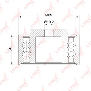 Ролик дополнительный ремня ГРМ