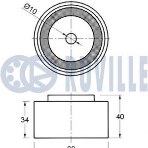 Ролик дополнительный ремня ГРМ