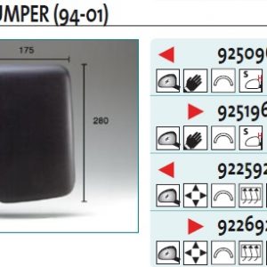 Зеркало левое механическое