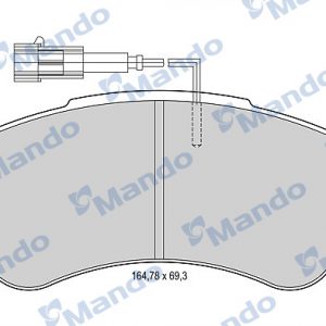 Колодки тормозные передние к-кт