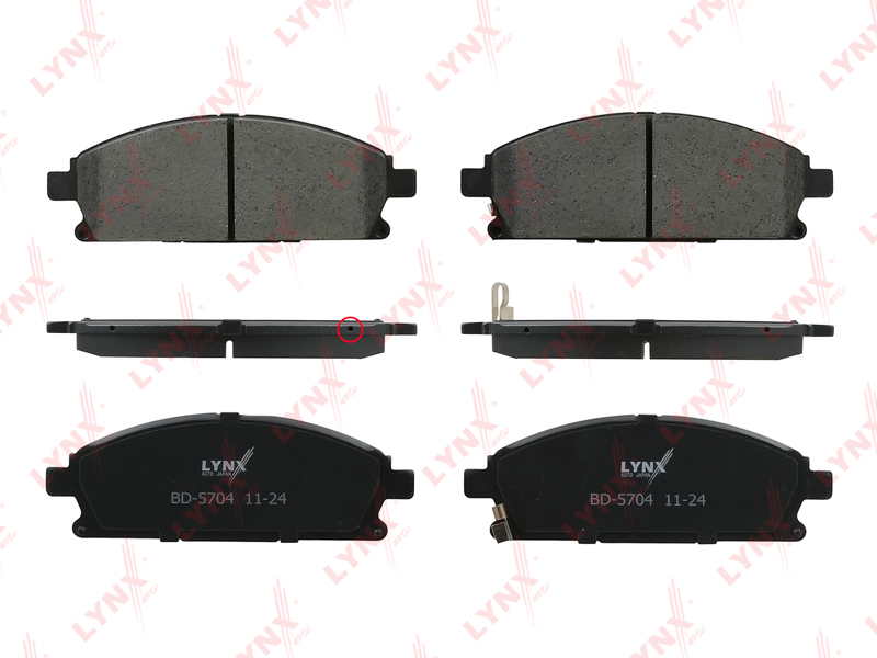 Колодки тормозные передние к-кт