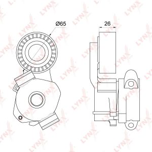 Натяжитель ремня