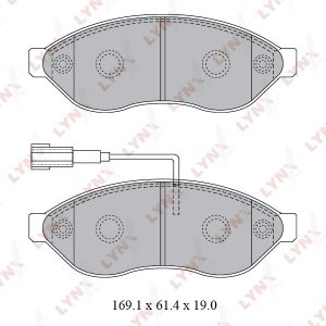 Колодки тормозные передние к-кт