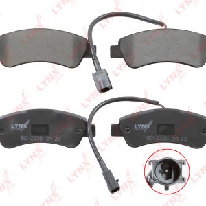 Колодки тормозные задние дисковые к-кт