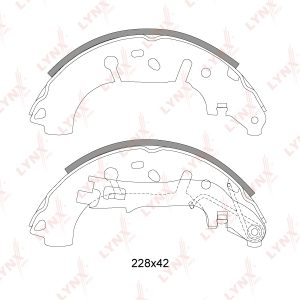 Колодки барабанные к-кт