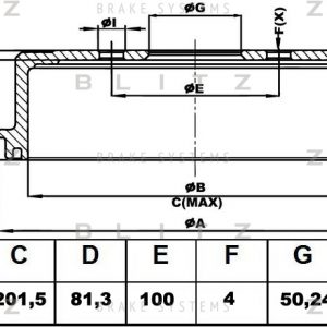 Барабан тормозной