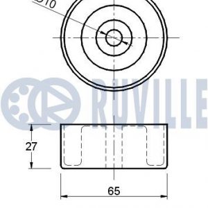 Ролик дополнительный руч. ремня