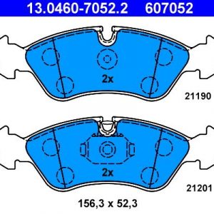 Колодки тормозные передние к-кт