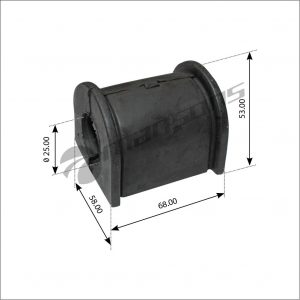 Втулка (сайлентблок) переднего стабилизатора