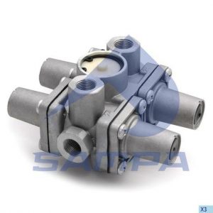 Кран защитный 4-х контурный