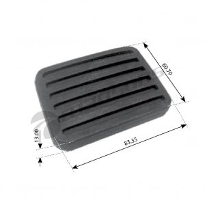 Накладка педали сцепления