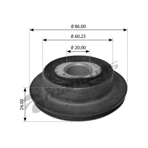 Сайлентблок крепления кабины