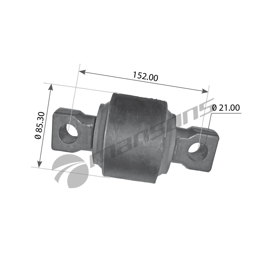 Сайлентблок задней реактивной тяги