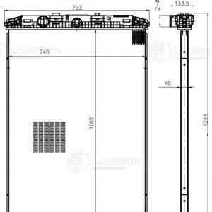 Патрубок радиатора