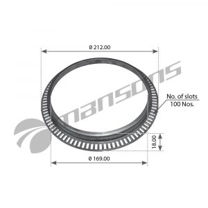 Гребенка датчика ABS