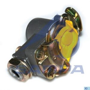 Пневморазъем с клапаном