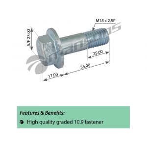Болт суппорта