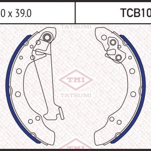 Колодки барабанные к-кт
