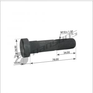 Шпилька колеса