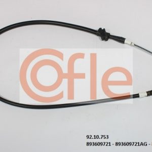 Трос стояночного тормоза левый