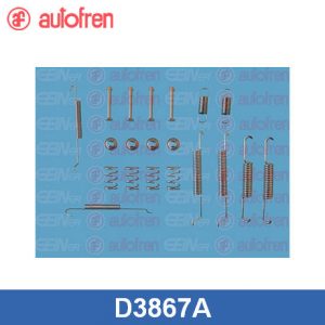 Установочный к-кт задних колодок