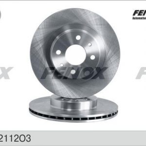 Диск тормозной передний вентилируемый