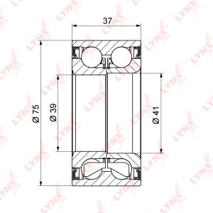 Подшипник ступицы (к-кт)