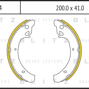 Колодки барабанные к-кт