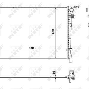 Радиатор основной