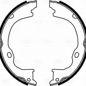 Колодки ручного тормоза к-кт