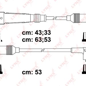 Провода высокого напряж. к-кт