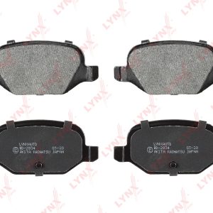 Колодки тормозные задние дисковые к-кт