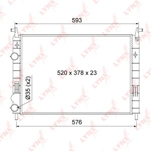 Радиатор основной