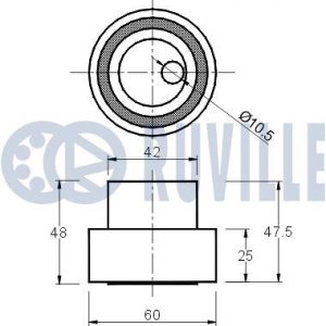 Ролик-натяжитель ремня ГРМ
