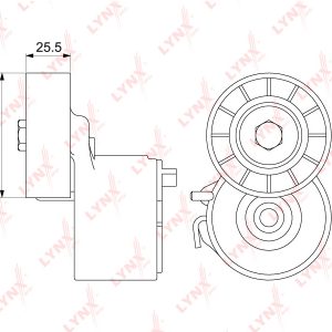 Натяжитель ремня