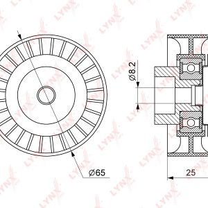 Ролик дополнительный руч. ремня