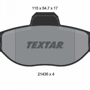 Колодки тормозные передние к-кт