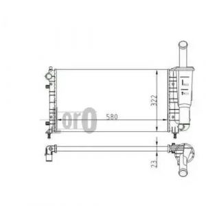 Радиатор основной