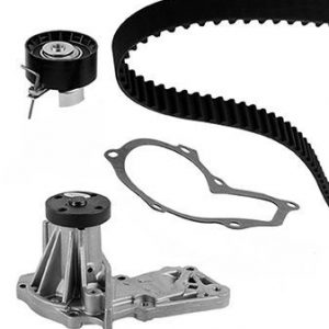 Насос водяной (помпа) + к-кт ремня ГРМ