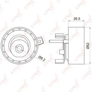 Ролик-натяжитель ремня ГРМ