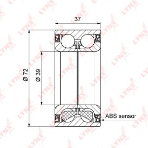 Подшипник ступицы (к-кт)